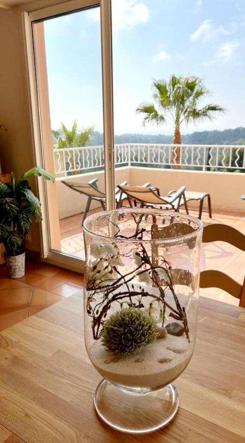 Hameau Des Amandiers Vue Mer - Piscine, Golf Et Tennis Prive Saint-Cyr-sur-Mer Esterno foto